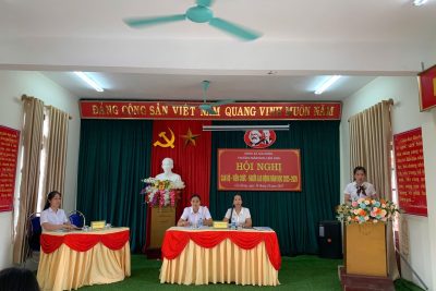 Trường mầm non Liên Sơn long trọng tổ chức Hội nghị cán bộ, viên chức và người lao động đầu năm học 2025-2026