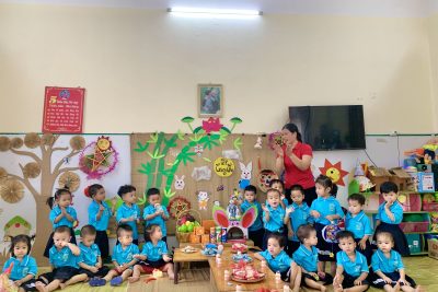 Trường mầm non Liên Sơn tổ chức cho trẻ vui tết trung thu năm 2025
