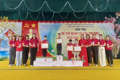 HỘI THI “BÉ VỚI QUÂN CỜ” CẤP TRƯỜNG NĂM HỌC 2025 – 2026 TRƯỜNG MẦM NON LIÊN SƠN