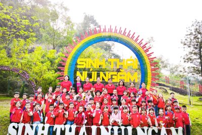 TRƯỜNG MẦM NON LIÊN SƠN TỔ CHỨC CHO TRẺ ĐI HỌC TẬP TRẢI NGHIỆM TẠI KHU TRẢI NGHIỆM NÚI NGĂM- NINH BÌNH